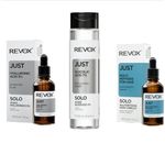 REVOX JUST Hyaluronic Acide 5% + Multi-Peptides + Glycolique Acide 7%.