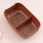 product_image_name-Generic-Boîte Repas Portable en Plastique – Marron Clair-5