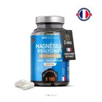 product_image_name-gph diffusion- Magnésium Bisglycinate + Vitamine B6, 180 gélules, energie et fonction musculaire cure 2 mois, origine France-1