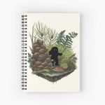Tiny Sasquatch Spiral Notebook Bloc note