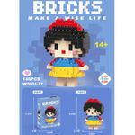 product_image_name-Bricks-مكعبات ألغاز صغيرة للبالغين والأطفال ألعاب التراص الأميرة سنو وايت-3