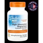 product_image_name-Doctor's BEST-Magnésium glycinate, 100 mg, 120 comprimés-1