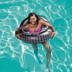product_image_name-Generic-Bouée Gonflable en Forme de Roue – 90 cm pour Piscine et Mer-3