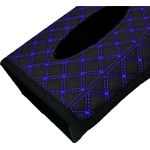 product_image_name-Generic-صندوق مناديل السيارة ، حامل مناديل ورقية قابل للطي على شكل مستطيل للسيارة Boîte de mouchoirs de voiture-6