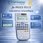 product_image_name-CTIFREE-Calculatrice Scientifique fx-991ES PLUS 417 Fonctions Double Alimentation-1