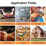 product_image_name-Generic-10 Pièces Ø 10mm x 21cm Transparente, Bâtons de Colle Chaude pour Pistolet à Colle Chaude (200g).-7