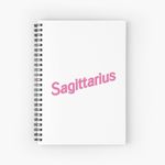 Sagittarius Barbie Spiral Notebook - Bloc note