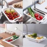 product_image_name-Generic-Passoire de cuisine en plastique, avec bac de récupération pour un lavage pratique des fruits et légumes.-3