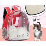 product_image_name-Generic-Sac à dos de transport pour animaux, respirant, petit chien, chat, voyage, espace, Cage à capsules-1