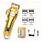 product_image_name-Kamei-ماكينة حلاقة الشعر Kemei للرجال، ماكينة تشذيب احترافية، ماكينة حلاقة كهربائية قابلة لإعادة الشحن، ماكينة قص الشعر KM-1986-1