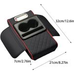 product_image_name-Generic-وسادة مسند ذراع للسيارة، مسند وحدة التحكم المركزية مع حاملي الأكواب وحامل الهاتف وحامل المناديل-7