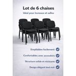 product_image_name-Generic-Pack de 6 Chaises Confortables – Design Moderne-NOIR-1