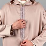 product_image_name-Jabador Maroc-جلابة مليفة خياطة اليد رفيعة  - بيج-4