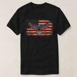 product_image_name-Generic-Mens Patriotic Eagle 4th of July USA American T-Shirt-2