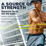 product_image_name-Kal-Magnesium Taurate 400mg Plus CoEnzyme Vitamin B6, Chelated Magnesium Supplement, Healthy Muscle Function, Nerve and Heart Health Support, Gluten Free, Vegan, 60-Day Guarantee, 90 Tablets Sticker-5