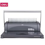 product_image_name-Deli-ماكينة تجليد لولبية مشط يدوية ، 21 فتحة ، سمك تجليد 350 صفحة-4