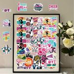 product_image_name-Generic-Autocollants de cheerleading, autocollants de joie pour jeux de sport 50 PC, autocollants de décalcomanie en vinyle pou-3