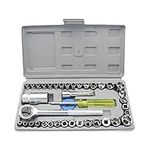 product_image_name-Generic-Aiwa Set de 40 Clés à Douille Combinées - Ensemble Complet pour Réparations-1