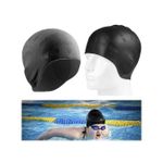product_image_name-Generic-Bonnet de natation étanche avec Protection Oreille 3D Bonnet de Bain & piscine-1