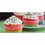 product_image_name-Generic-Moule à Cupcake multicoleur, 100 pièces - Tasses de cuisson rond pour Mouffins-3
