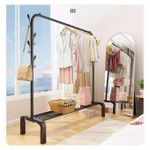 product_image_name-Generic-Porte - manteau sur pied avec étagère inférieure 143×96x42CM-1