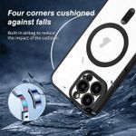 product_image_name-Generic-Coque Transparente MagSafe pour iPhone 15 Pro - Protection Mince, Antichoc et Compatible Charge Sans Fil Noir "-3