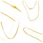 product_image_name-Generic-Collier plaqué or JH pour femme 45cm haute qualité-1