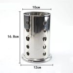 product_image_name-Generic-متعددة الوظائف الفولاذ المقاوم للصدأ عيدان الطعام المسطحة والسكاكين تخزين الرف استنزاف دعم حامل مصفاة أدوات-5