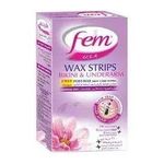 Bandes de cire pour bikini et aisselles pour femmes, peau sensible