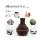 product_image_name-Generic-1 Pièce Humidificateur En Bois De Conception De Grain, Diffuseur D'huile Essentielle Pour La Parfumerie De L'air Dans La Chambre À Coucher, Le Bureau Et La Décoration Du Bureau-6