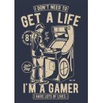gaming gamer gamers esport Poster Chambre Haute Qualité