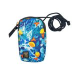 CHIILS Pochette pour Téléphone - Collection Aquarium - Bleu Corail