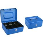 product_image_name-Express-Cash Box Caissette Monnaie,Acier embouti,Poignée chromée,Serrure résistante-2