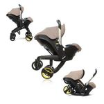 product_image_name-Generic-Poussette 4en1 avec siège de poussette réversible – Compatible avec les systèmes de voyage-2