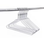 product_image_name-Generic-Lot de 10 Cintres Métalliques Résistants – Cintres en Acier Inoxydable pour Vêtements – Rangement Dressing-2
