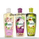 Vatika مجموعة زيوت الشعر - بصل أحمر، أفوكادو و ثوم (200 مل * 3)