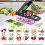 product_image_name-Generic-Hachoir/Coupe-Légumes Multifonction "Kitchen Ideas" 16 pièces-6