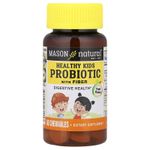 product_image_name-Mason Natural-Probiotique pour enfants en bonne santé avec fibres et fruits, 60 comprimés à croquer-1