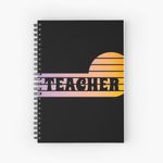 Inspiring Educators - Back to School Collection v4 créée et vendue par ThiagoSDantas.Spiral Notebook Bloc note