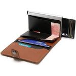 product_image_name-Generic-Portefeuille Élégant pour Homme en Cuir Véritable avec Système Pop-Up Sécurisé pour Cartes, Marron-2