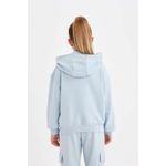 product_image_name-Defacto-سويت شيرت قصة عادية بغطاء للرأس بجيب-5