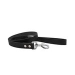 product_image_name-RIGA-Laisse cuir noir pour chien ceinture de chien 110cm-1