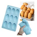 product_image_name-Generic-Moule à Madeleines en Silicone Alimentaire – 9 Cavités – Forme Coquillage – Antiadhésif & Flexible – Idéal Gâteaux et Chocolats-1