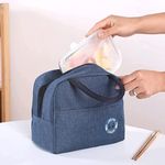 product_image_name-Generic-Sac à lunch isotherme portable, boîte à lunch, fourre-tout en toile isotherme, enfants, école, portable, pique-nique, stockage des aliments, BLEU MARINE.-1