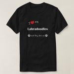 product_image_name-Generic-I Love My Labradoodles (Multiple Dogs) T-Shirt unique design - t shirt tres bon qualite-2