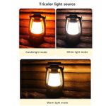 product_image_name-Generic-Lanterne LED rétro pour extérieur – Rechargeable, luminosité réglable-3