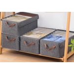 product_image_name-Generic-3 صناديق تخزين بغطاء للملابس - منظم، محسن، قابل للطي-4