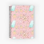 KINGDOM HEARTS Pattern #1 Spiral Notebook Bloc note