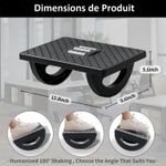 product_image_name-Generic-Repose-pieds ergonomique de bureau Noir – bascule relaxante, massage des pieds, anti-fatigue – améliore posture et circulation sanguine-8