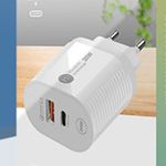 product_image_name-TENGOO-PD20W+QC3.0 Type Europe Chargeur rapide intelligent + Câble PD 20W-5